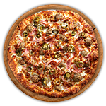 Pepperoni Feast Pizza  10" 