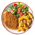 Breaded Fish & Chips 